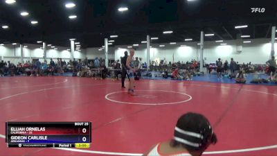 149 lbs 4th Wrestleback (16 Team) - Elijah Ornelas, California vs Gideon Carlisle, Arkansas