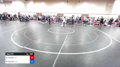 92 kg Rnd Of 32 - Brodie Purtle, Kobra Kai Training vs Benjamin Gomez, Nwwc