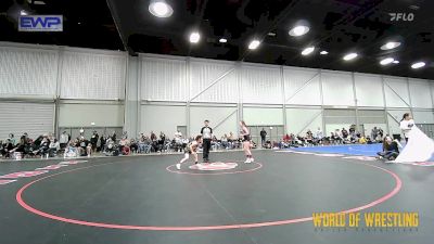 80 lbs Quarterfinal - Kylee Ooton, OK Supergirls Black vs NoraKate Westlake, Untouchables Girls Teal