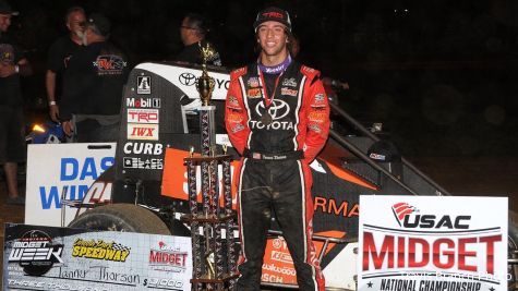 Thorson Back From Injury and Ready for Indiana Midget Week