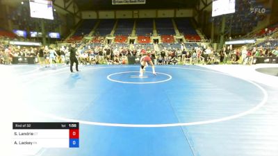 112 lbs Rnd Of 32 - Sybella Landrie, Connecticut vs Anna Lackey, Pennsylvania