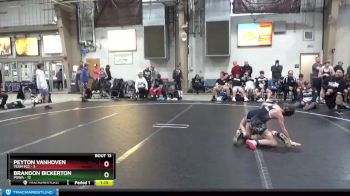 92 lbs Round 4 (8 Team) - Brandon Bickerton, POWA vs Peyton VanHoven, Team 922