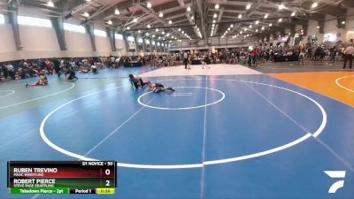 50 lbs Champ. Round 2 - Robert Pierce, Steve Page Grappling vs Ruben Trevino, MAAC Wrestling