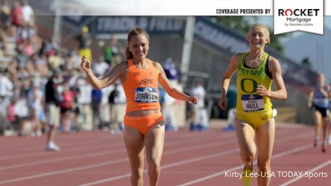 Johnson Upsets Hull In Greatest Women's NCAA 1500m Ever