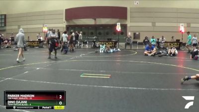 96 lbs Finals (8 Team) - Dino Dajani, Team Gotcha Black vs Parker Madison, The Funky Singlets