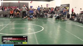 70 lbs Round 1 (8 Team) - John Cox, Team Missouri (MO) vs Logan Grant, LaCrosse Area Wrestlers(WI)