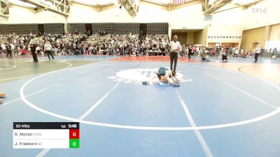 83-M lbs Consi Of 8 #1 - Ryan Moran, Shore Thing WC vs Jaxson Freeborn, Berks Catholic