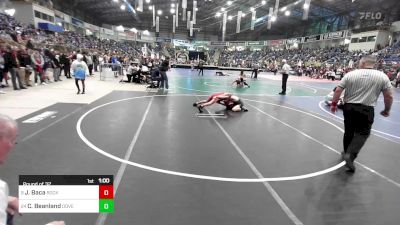 105 lbs Round Of 32 - Jacob Baca, Rocky Ford vs Cael Beanland, Dove Creek Bulldogs