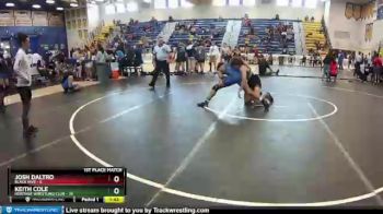 160 lbs Finals (2 Team) - Josh Daltro, Black Hive vs Keith Cole, Heritage Wrestling Club