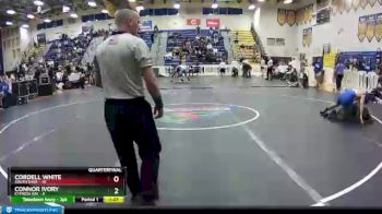 160 lbs Quarterfinals (8 Team) - Connor Ivory, Cypress Bay vs Cordell White, South Dade