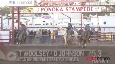 Johnson/Woolsey Win 2018 Ponoka Stampede