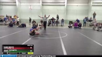 80 lbs Round 7 (8 Team) - Isaac Cicchetti, Rampage vs Gabe Benyo, Mat Assassins