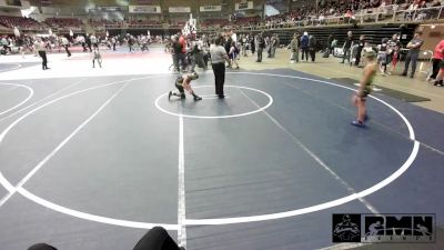 78 lbs Rr Rnd 1 - Nathaniel Candelaria, Bear Creek Jr. Wrestling vs Arlo Unger, Wtw