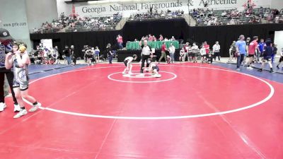 73 lbs Round Of 16 - Jackson Anderson, Harris County Wrestling Club vs Kason Stone, Foundation Wrestling