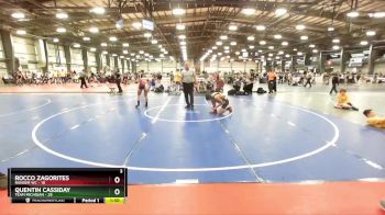 140 lbs Rd# 4- 2:00pm Friday Final Pool - Quentin Cassiday, Team Michigan vs Rocco Zagorites, Ranger WC