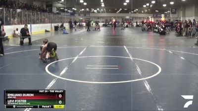 58 lbs Champ. Round 2 - Solomon LaGuire, Olivet Folkstyle WC vs Aiden Andrews, Mattawan Wrestling