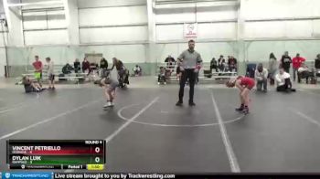 72 lbs Round 4 (8 Team) - Vincent Petriello, Rednose vs Dylan Luik, Rampage