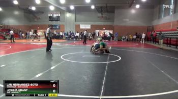 157 lbs Cons. Round 5 - Joshua Grant, Life University vs Jan Hernandez-Soto, Wisconsin - Eau Claire