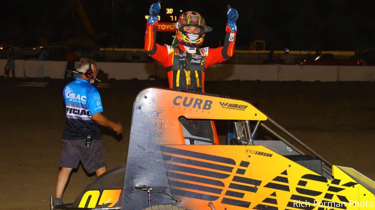Larson Finds Late Night Redemption at Route 66
