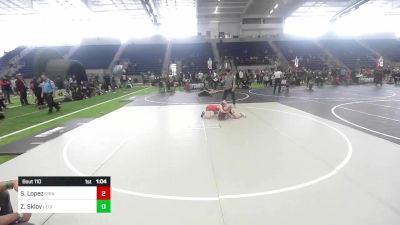 89 lbs Rr Rnd 1 - Samuel Lopez, Grindhouse WC vs Zac Sklov, Legion