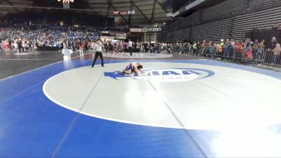 71 lbs Cons. Round 5 - Chase Sample, Montesano Mad Dogs Wrestling vs Guillermo Pio Saucedo, Inland Northwest Wrestling Training Center