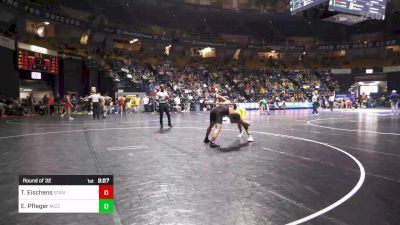 174 lbs Round Of 32 - Tyler Eischens, Stanford vs Ellis Pfleger, Missouri