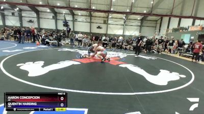 150 lbs Quarterfinal - Aaron Concepcion, AK vs Quentin Harding, WA