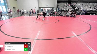 89 lbs Rr Rnd 1 - Owen Vigue, Maine Hammas vs Jackson Stokes, Smittys Barn