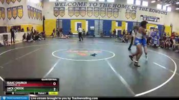 152 lbs Quarterfinals (8 Team) - Jack Crook, Jesuit vs Isaac Church, Charlotte