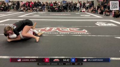 Landrie Joseph vs Mila Martorano 2023 ADCC Austin Open