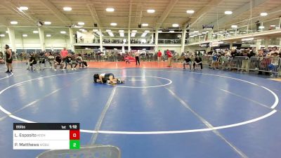 85 lbs Final - Lyra Esposito, Keene Gladiators vs Pepper Matthews, Woburn