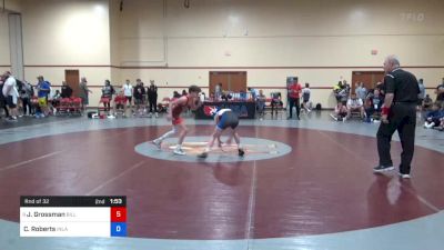 41 kg Rnd Of 32 - Jesse Grossman, Billings Wrestling Club vs Colton Roberts, Inland Northwest Wrestling Training Center