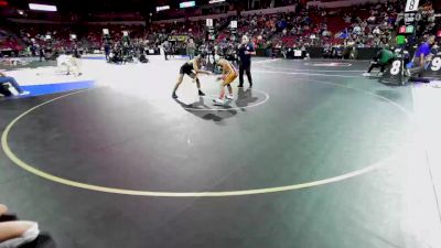 132 lbs Consi Of 16 #1 - Daniel Axtle, Oakland (OS) vs Loscar Riestra, Corona Del Mar (SS)