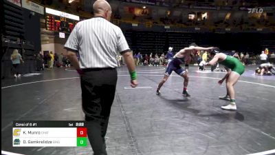 165 lbs Consi Of 8 #1 - Kamdyn Munro, Chattanooga vs Dimitri Gamkrelidze, Binghamton