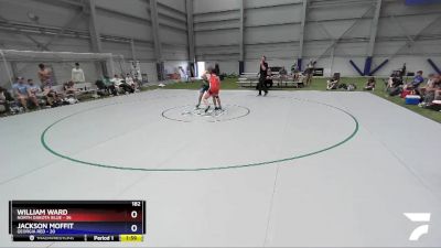 182 lbs Placement Matches (8 Team) - William Ward, North Dakota Blue vs Jackson Moffit, Georgia RED