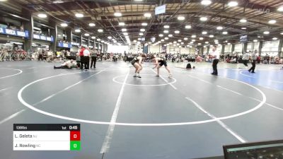 138 lbs Consi Of 16 #2 - Luke Geleta, NJ vs Jackson Rowling, NC