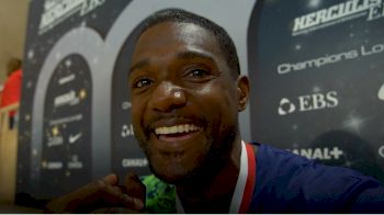 Justin Gatlin & The Prince Of Monaco Are Good Friends