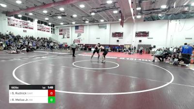 190 lbs Round Of 16 - Steven Rudnick, Canton vs Russell Melius Jr., Northwestern