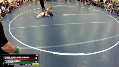 85 lbs Semis & 1st Wrestleback (8 Team) - Parker Landers, Kansas Mamba vs Peter Alexander Schutz, Minnesota Gold