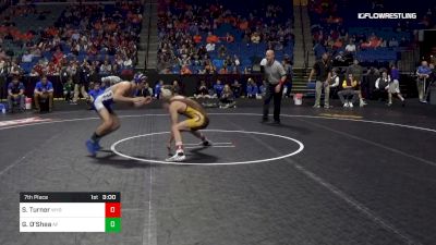 141 lbs 7th Place - Sam Turner, Wyoming vs Garrett O'Shea, Air Force