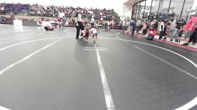 43 lbs Consi Of 4 - Rayezz Swindall, Ponca City Wildcat Wrestling vs Greyson Bode, Perry Wrestling Academy