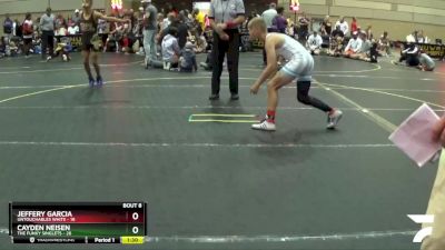 125 lbs Round 3 (6 Team) - Cayden Neisen, The Funky Singlets vs Jeffery Garcia, Untouchables White