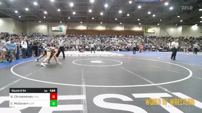 157 lbs Round Of 64 - Blake Chrisetensen, Ukiah Wrestling Club vs Cooper McGovern, Summit Wrestling Club