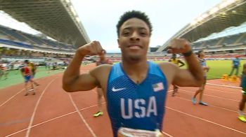 Men's 400m, Final - Justin Robinson 45.04