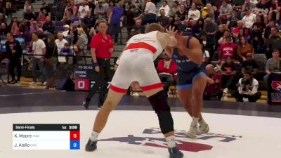 92 kg Semifinal - Kollin Moore, ORTC/TMWC vs Jonathan Aiello, CAV/TMWC