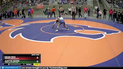 63 lbs Quarterfinal - Austyn Adams, Salem Elite Mat Club vs Devin Frye, Eastern Oregon Elite