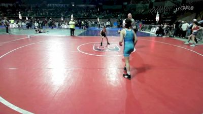 90 lbs Round Of 32 - Blake Binetti, Olympic vs Valen Conner, Seneca