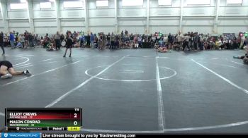 115 lbs Finals (2 Team) - Elliot Crews, Machine Shed vs Mason Conrad, Neighborhood