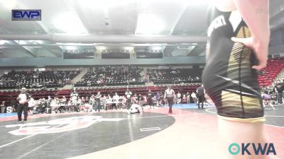 160 lbs Final - Carter Robinson, Pawnee Peewee Wrestling vs JORDAN MCKINNEY, Team Tulsa Wrestling Club