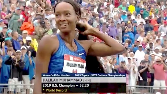 Dalilah Muhammad DESTROYS 16-Year-Old 400m Hurdles World Record